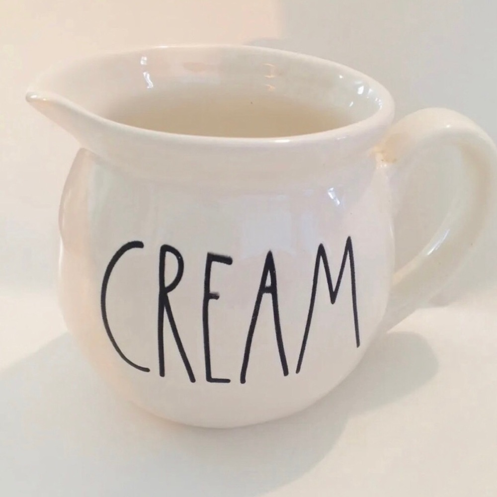 Rae Dunn Ceramic Creamer New with sticker tag still on it.